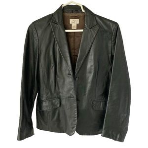 LOFT leather jacket